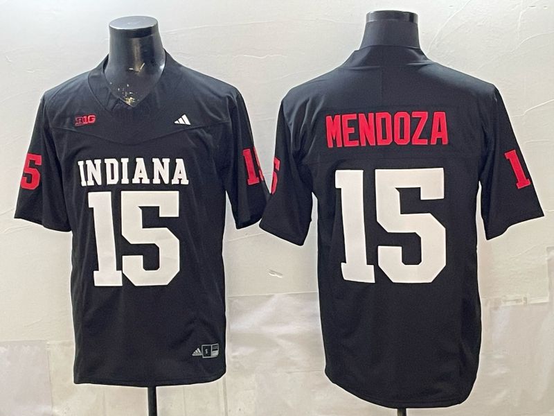 Men 2026 Ohio State Buckeyes #15 Mendoza Black Nike Limited NCAA Jersey 078->ncaa teams->NCAA Jersey